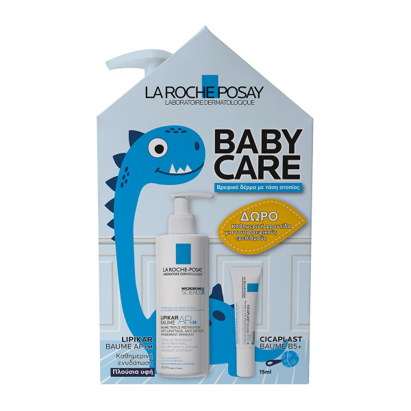 LA ROCHE-POSAY - PROMO PACK LIPIKAR Baume AP+M - 400ml ΜΕ ΔΩΡΟ CICAPLAST Baume B5+ - 15ml